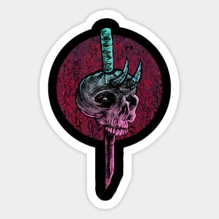 Death Skull No. I Sticker